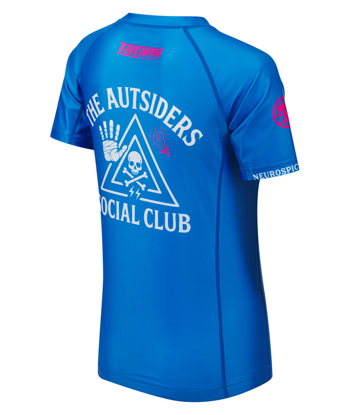 Ladies Autsiders Social Club Rash Guard - Blue