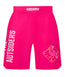 Ladies Autsiders Zero Contact Grappling Shorts - Pink