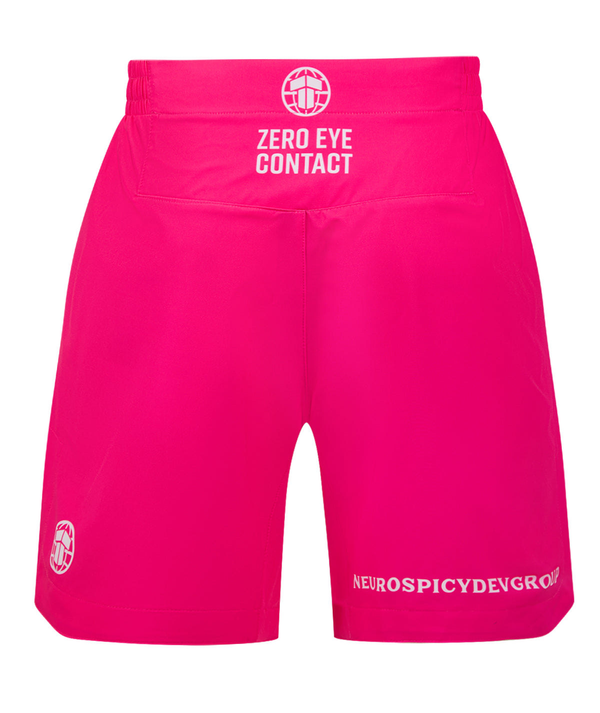 Ladies Autsiders Zero Contact Grappling Shorts - Pink