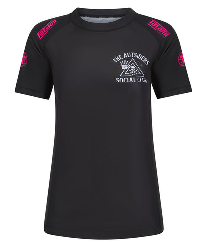 Ladies Autsiders Social Club Rash Guard