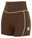 Ladies Contour Compression Shorts - Brown