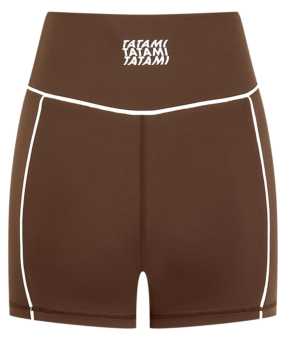 Ladies Contour Compression Shorts - Brown