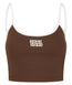Ladies Contour Training Vest - Brown