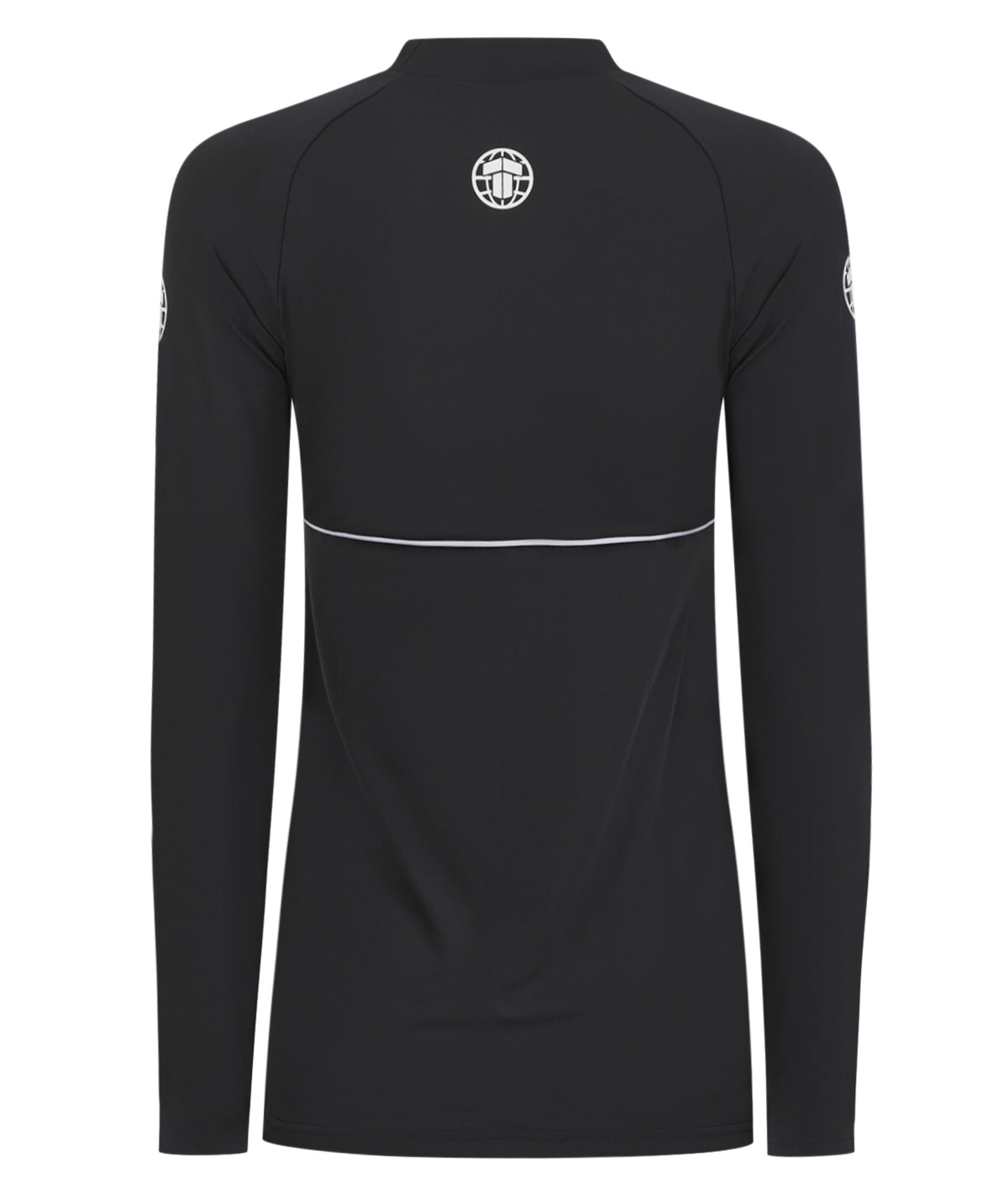Ladies Contour Long Sleeve Rash Guard - Black
