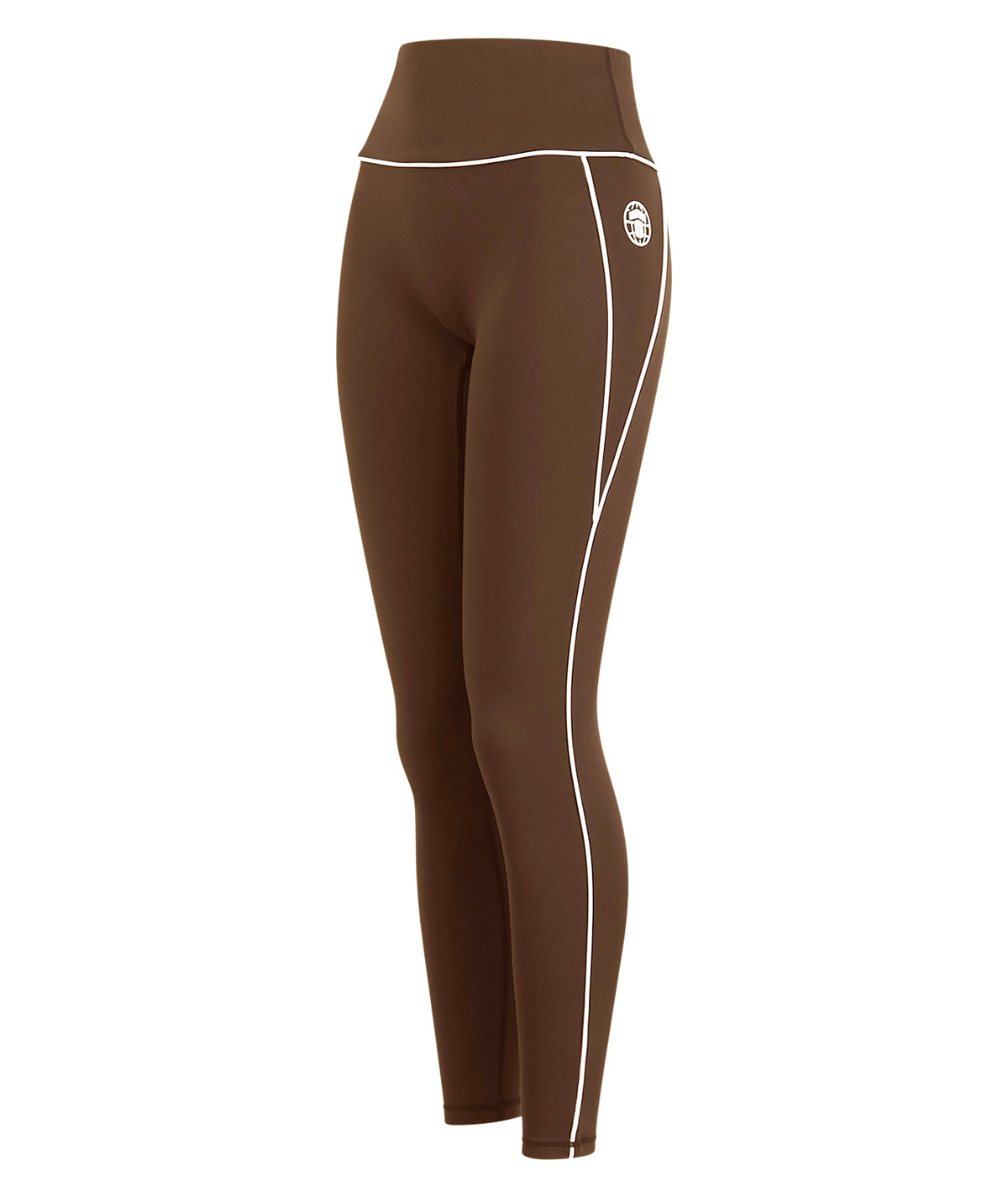 Ladies Contour Leggings - Brown