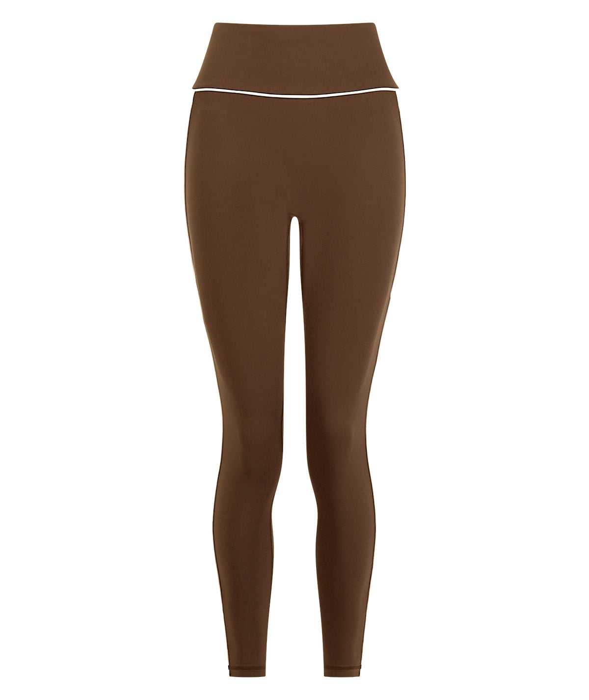 Ladies Contour Leggings - Brown