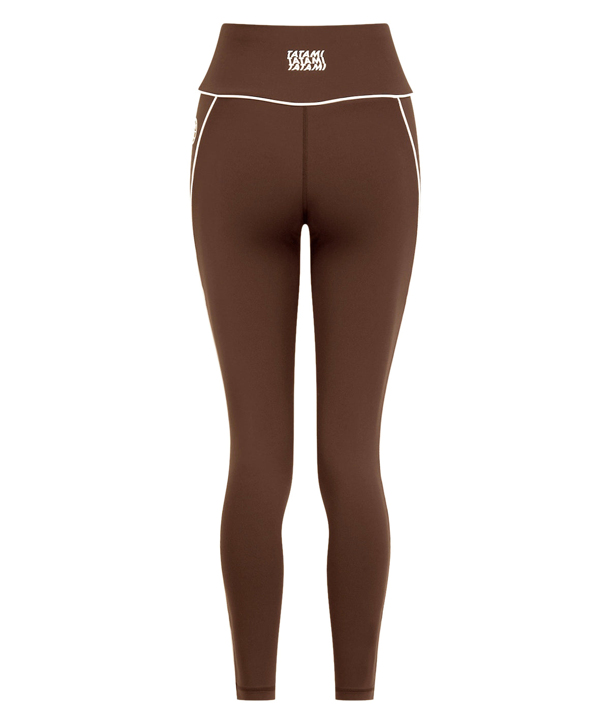 Ladies Contour Leggings - Brown