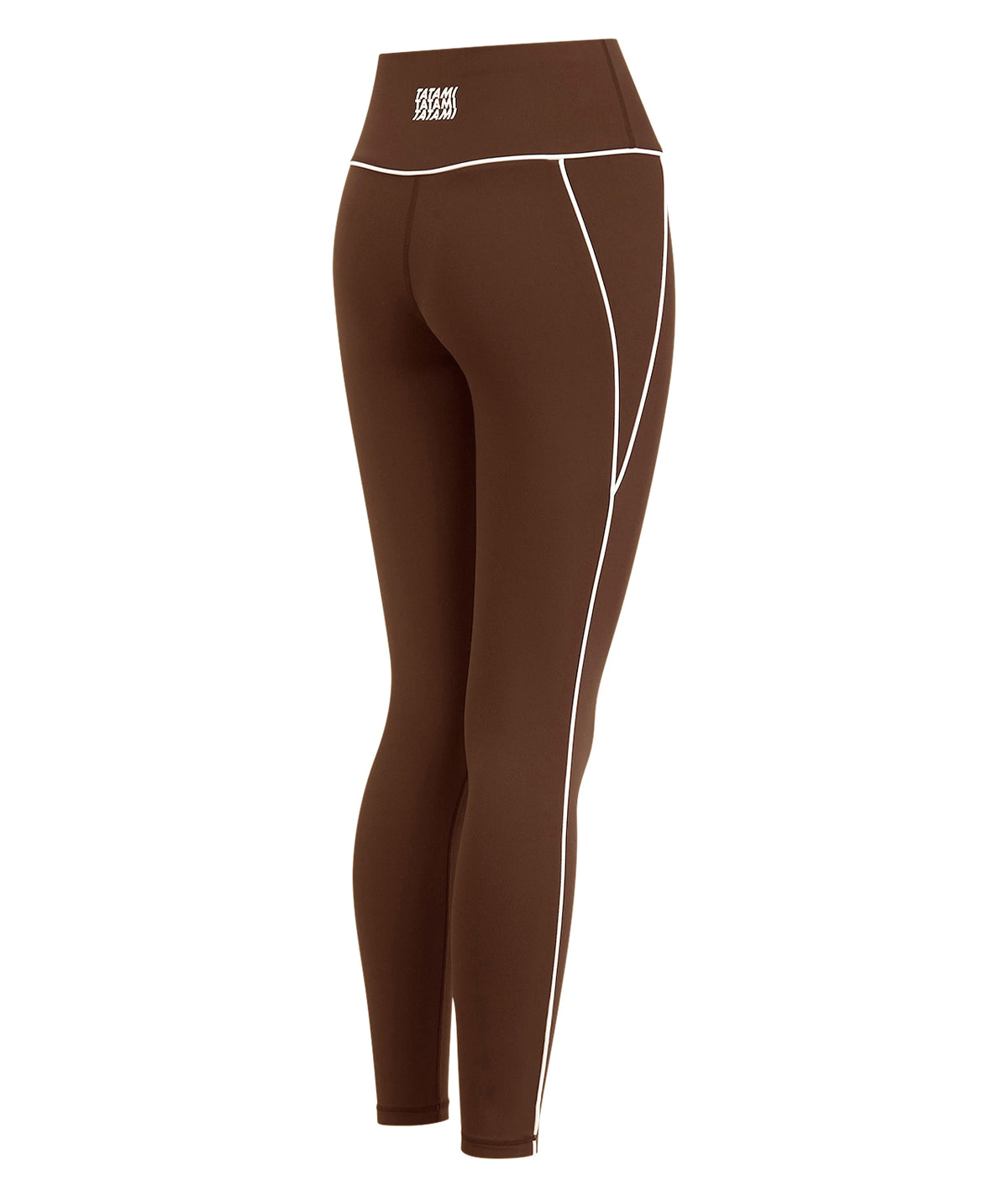 Ladies Contour Leggings - Brown
