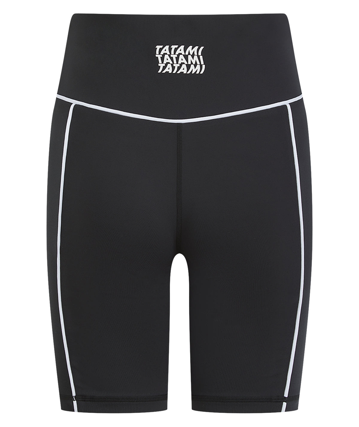 Ladies Contour Longline Shorts - Black