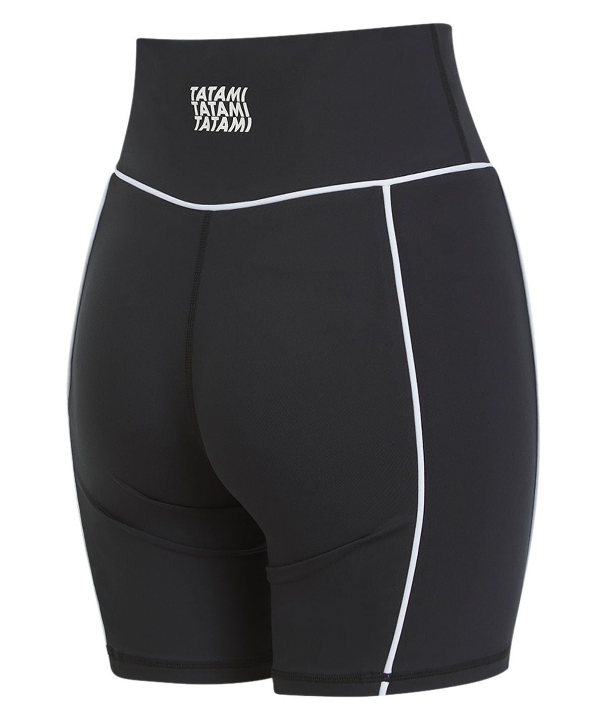 Ladies Contour Longline Shorts - Black