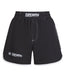 Ladies Contrast High Cut Shorts - Black & White