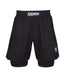 Ladies Dual Layer Grappling Shorts - Black