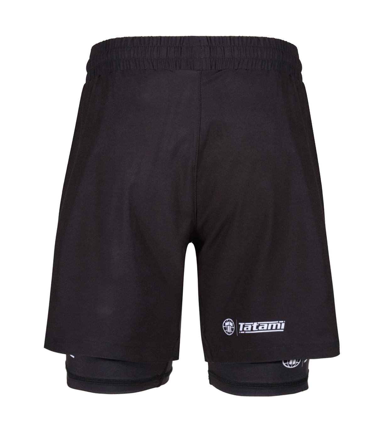 Ladies Dual Layer Grappling Shorts - Black