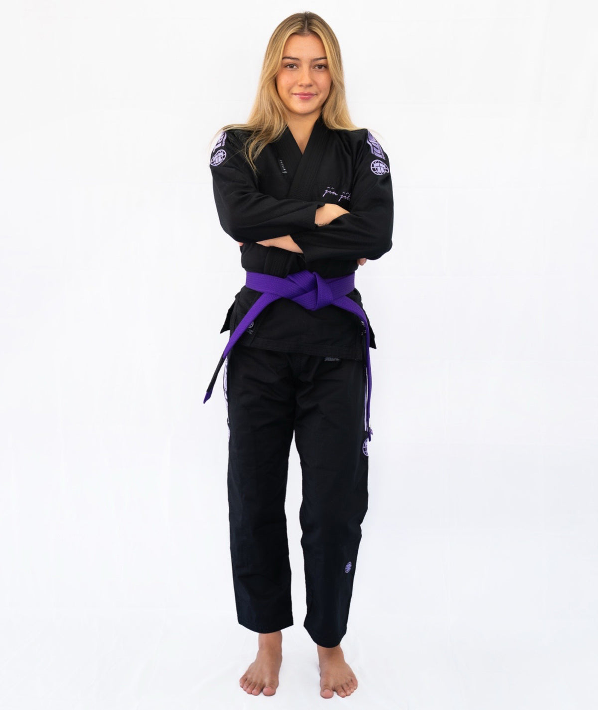 Ladies Elements Superlite Gi - Purple & Black