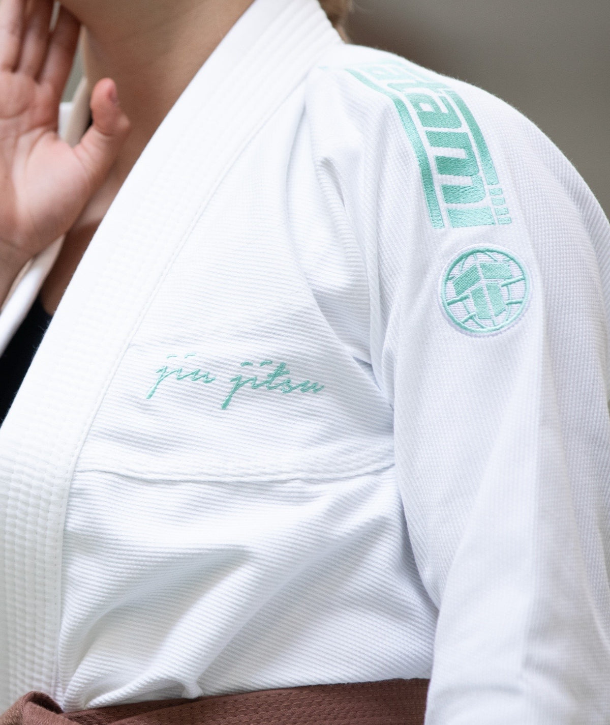 Ladies Elements Superlite Gi - Mint & White