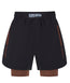 Ladies IBJJF Ranked Hybrid Shorts - Brown