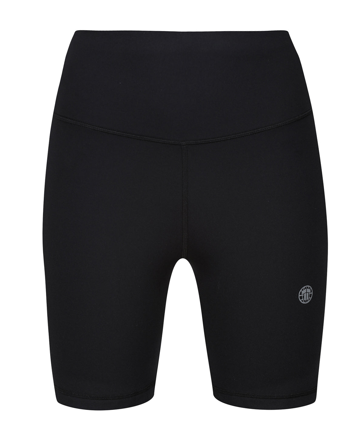 Ladies Fusion Longline Shorts - Black