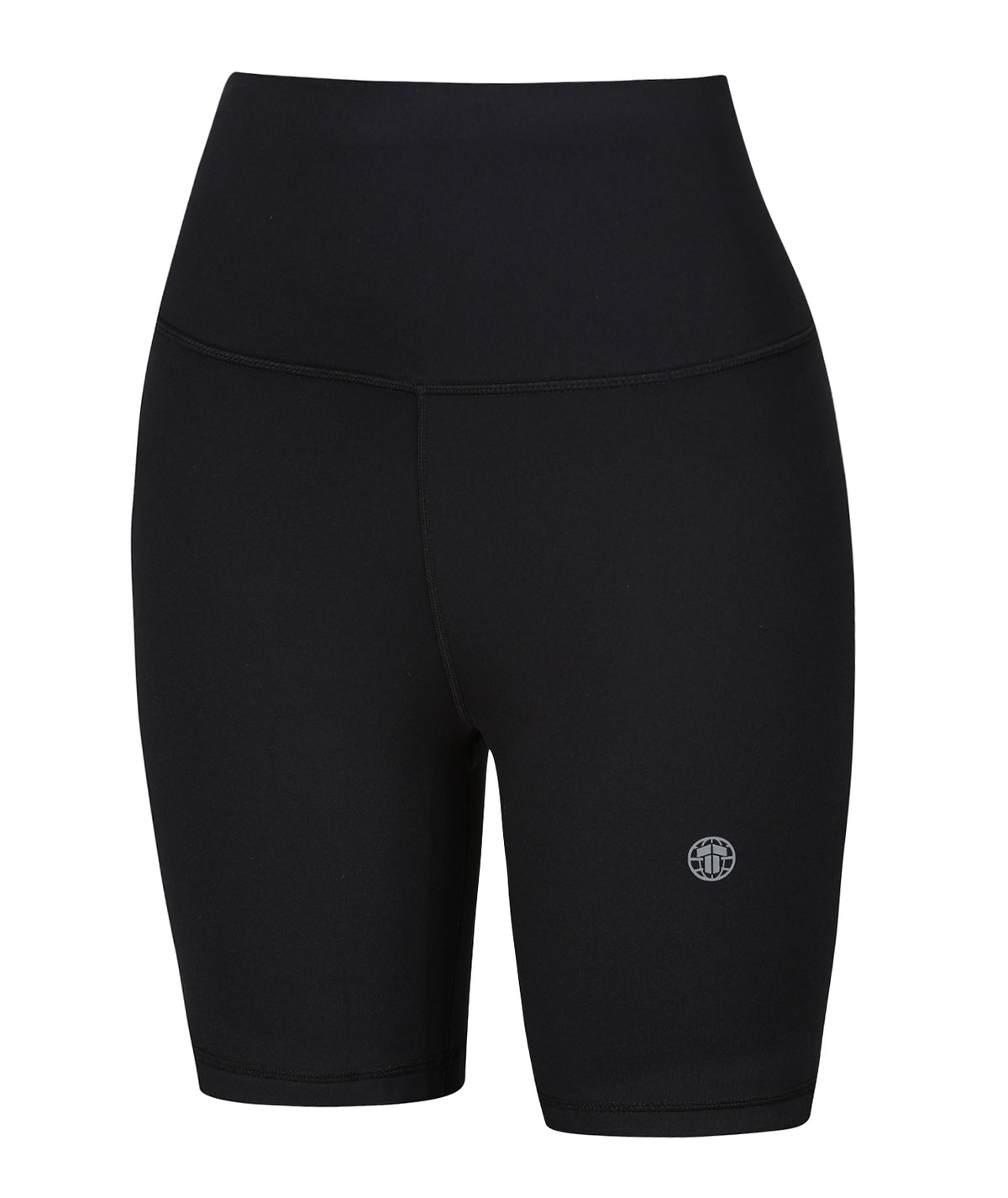 Ladies Fusion Longline Shorts - Black