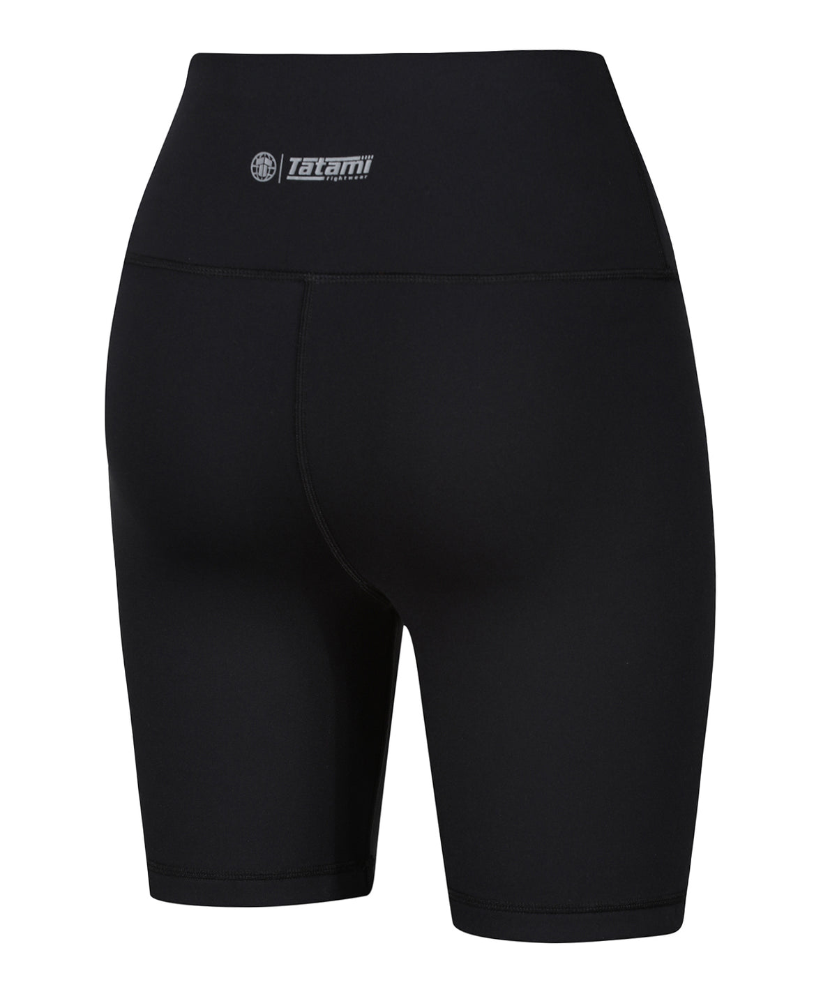 Ladies Fusion Longline Shorts - Black