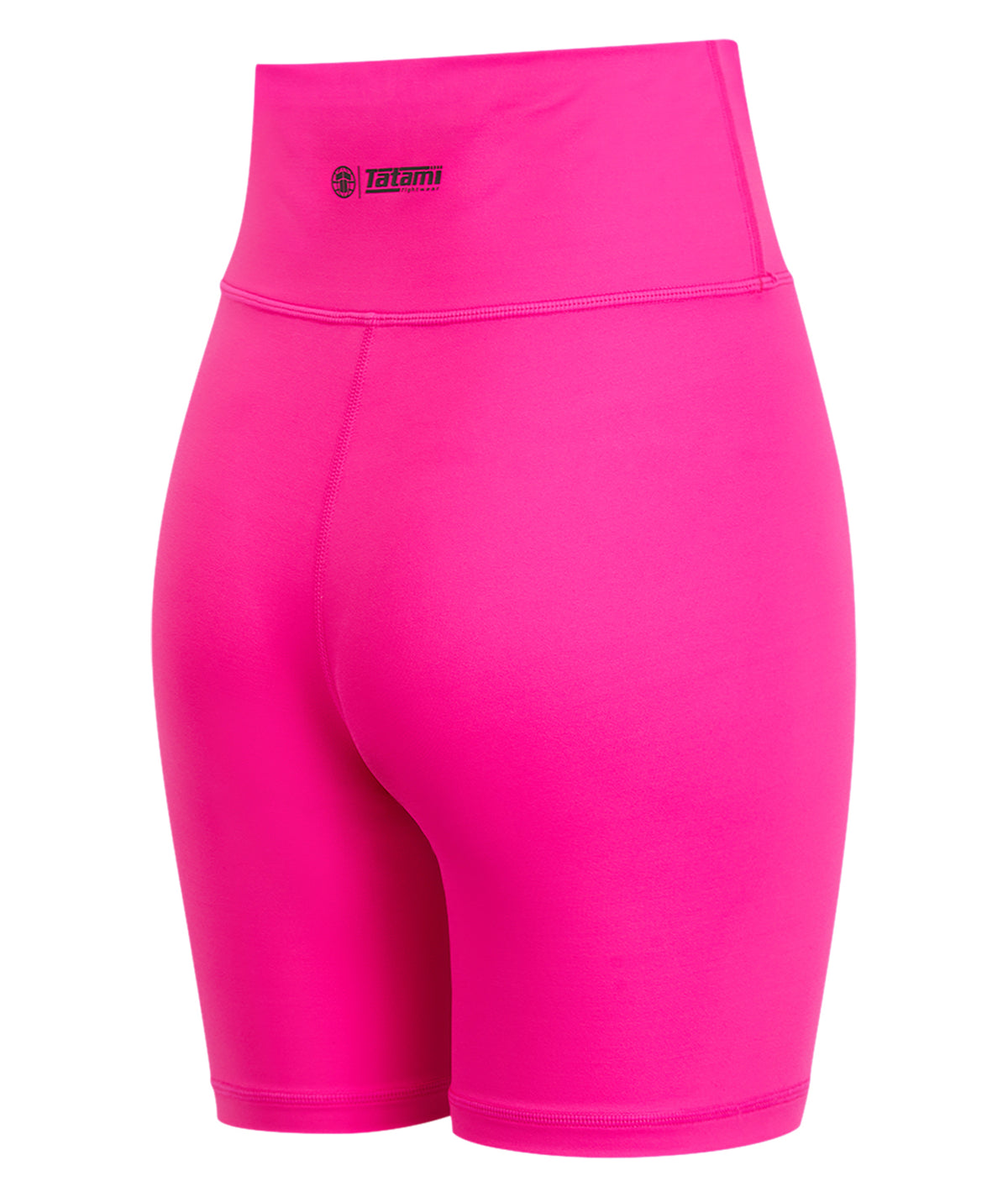 Ladies Fusion Longline Shorts - Pink