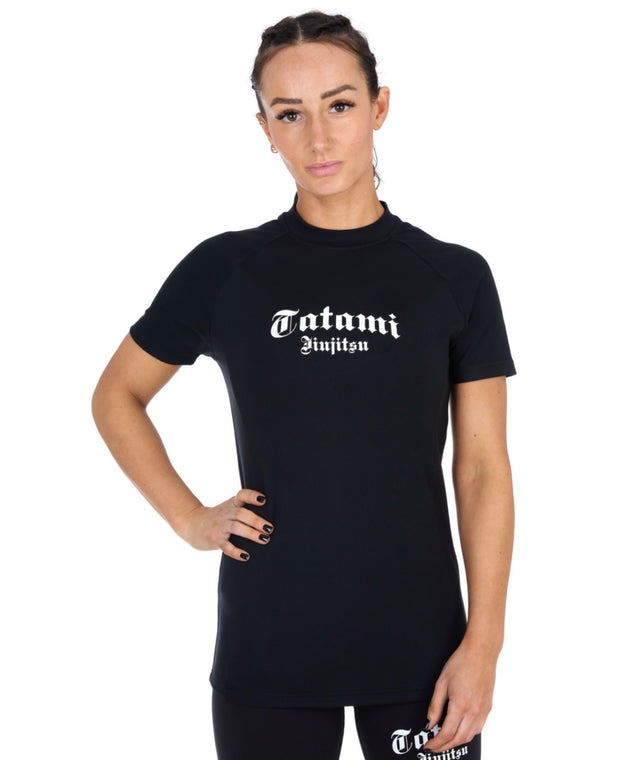 Image of Tatami Fightwear Ladies Gothic Short Sleeve Rash Guard