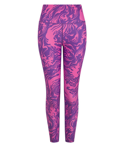 Ladies Helena Leggings - Lava Pink