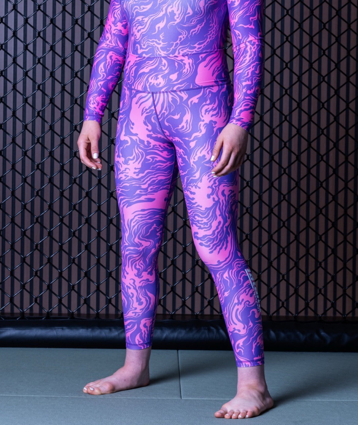 Ladies Helena Leggings - Lava Pink