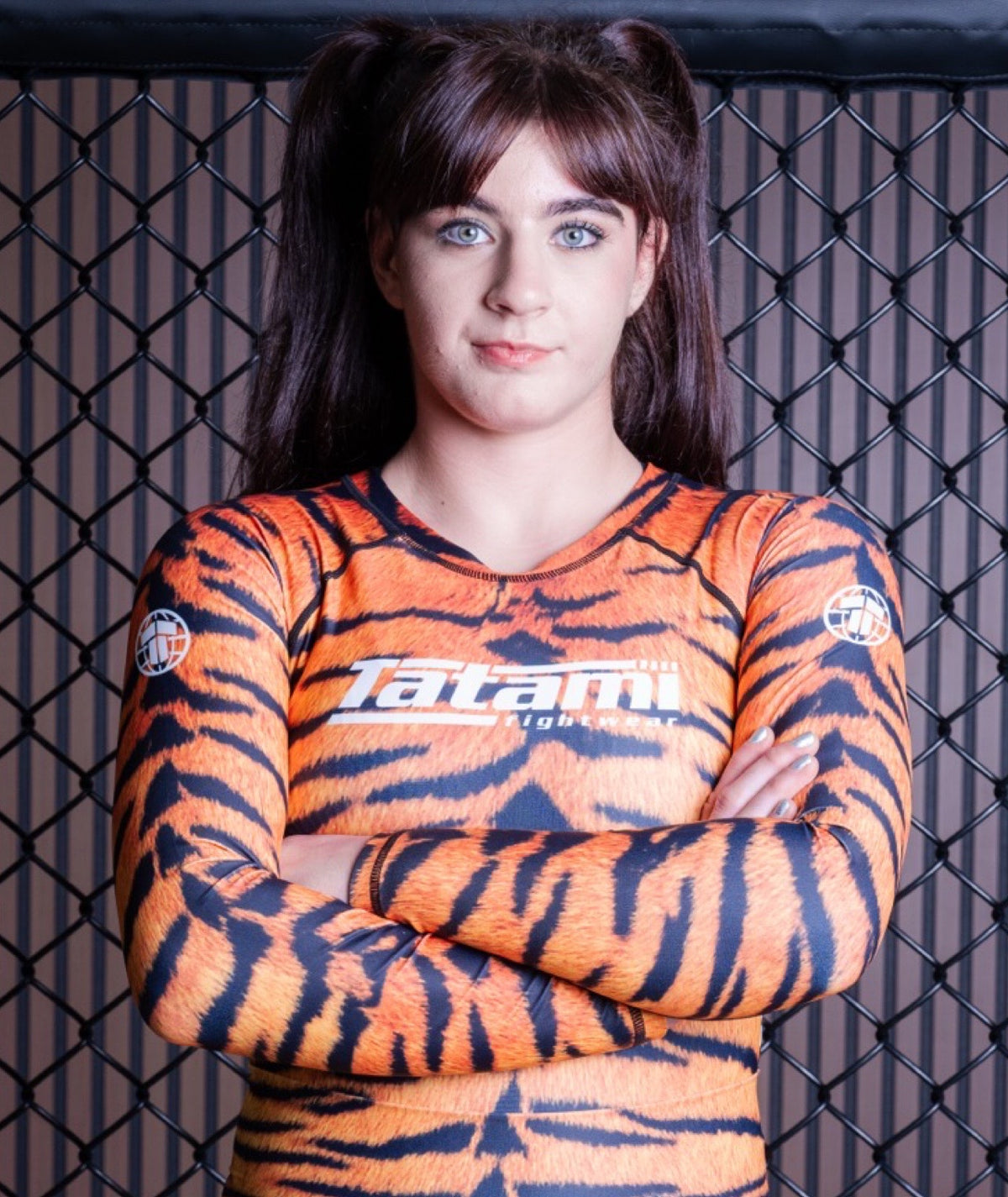 Ladies Helena Leotard - Tiger