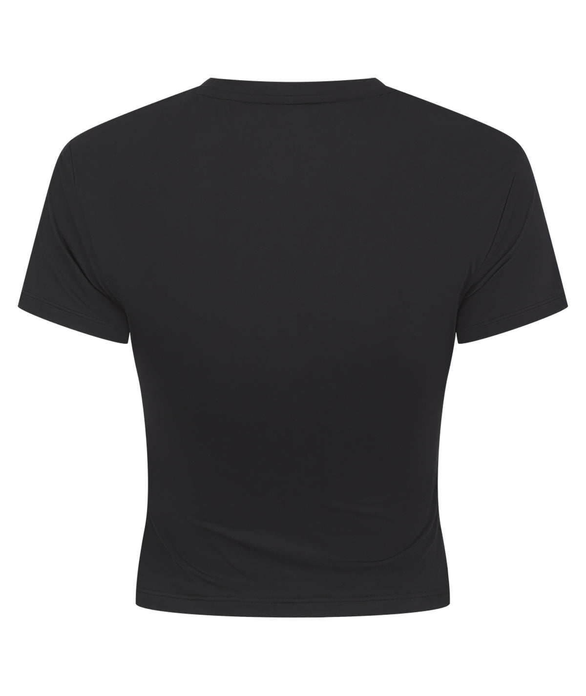 Ladies Helena Cropped T-Shirt - Black