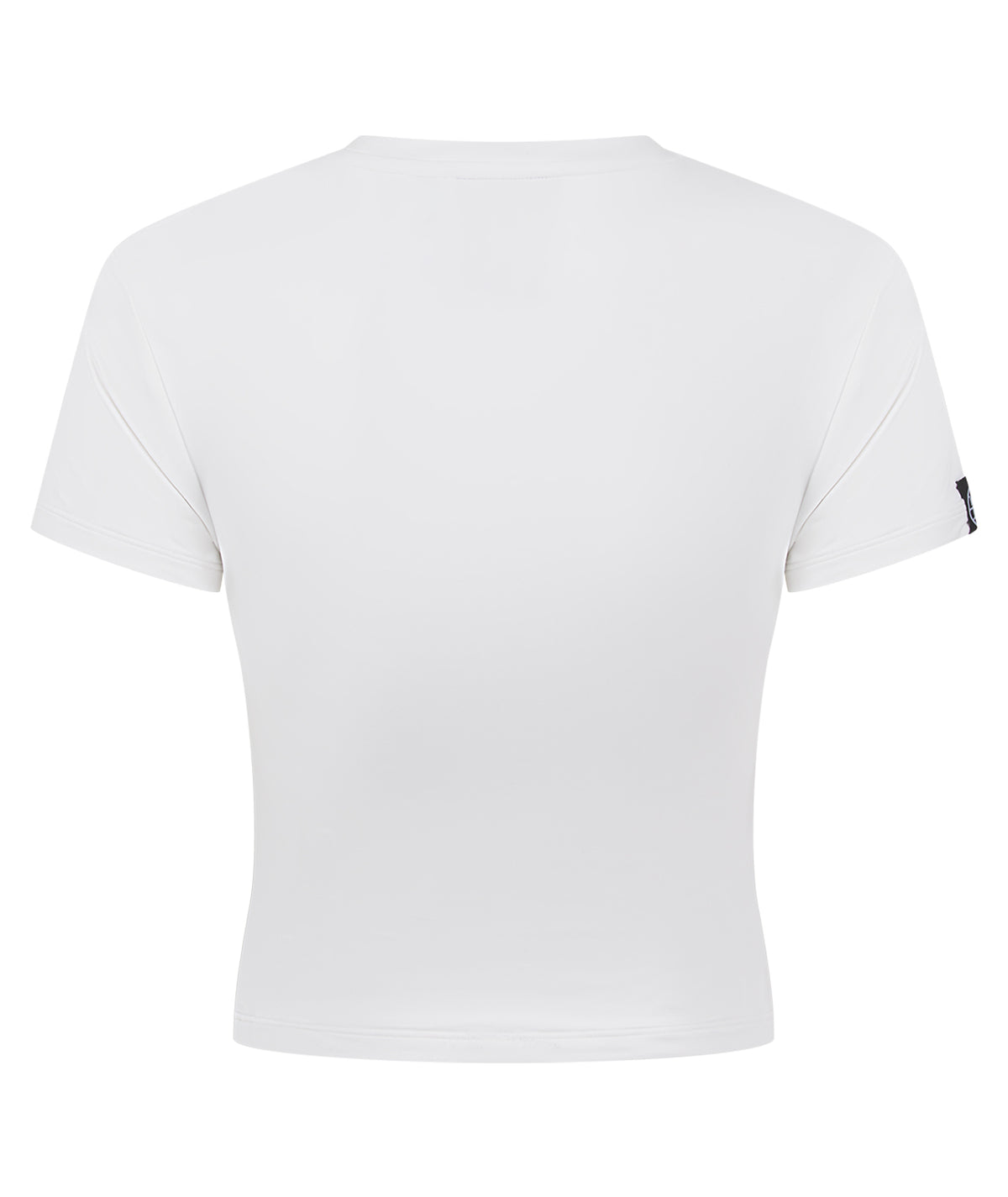 Ladies Helena Cropped T-Shirt - White
