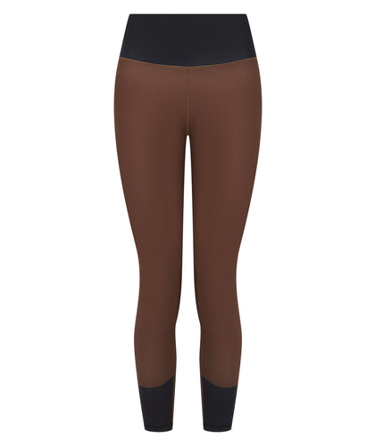 Ladies Helena Ranked Leggings - Brown