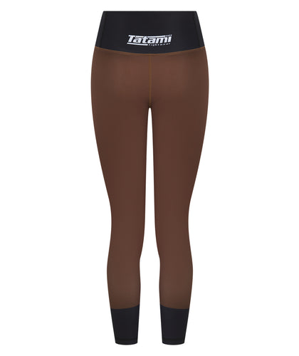 Ladies Helena Ranked Leggings - Brown