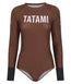 Ladies Helena Ranked Leotard - Brown