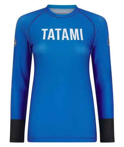 Ladies Helena Ranked Rash Guard - Blue