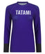 Ladies Helena Ranked Rash Guard - Purple