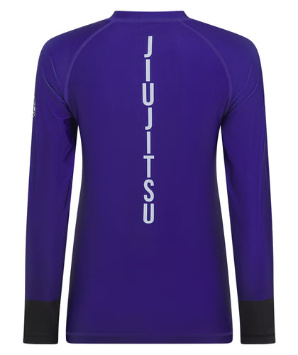 Ladies Helena Ranked Rash Guard - Purple