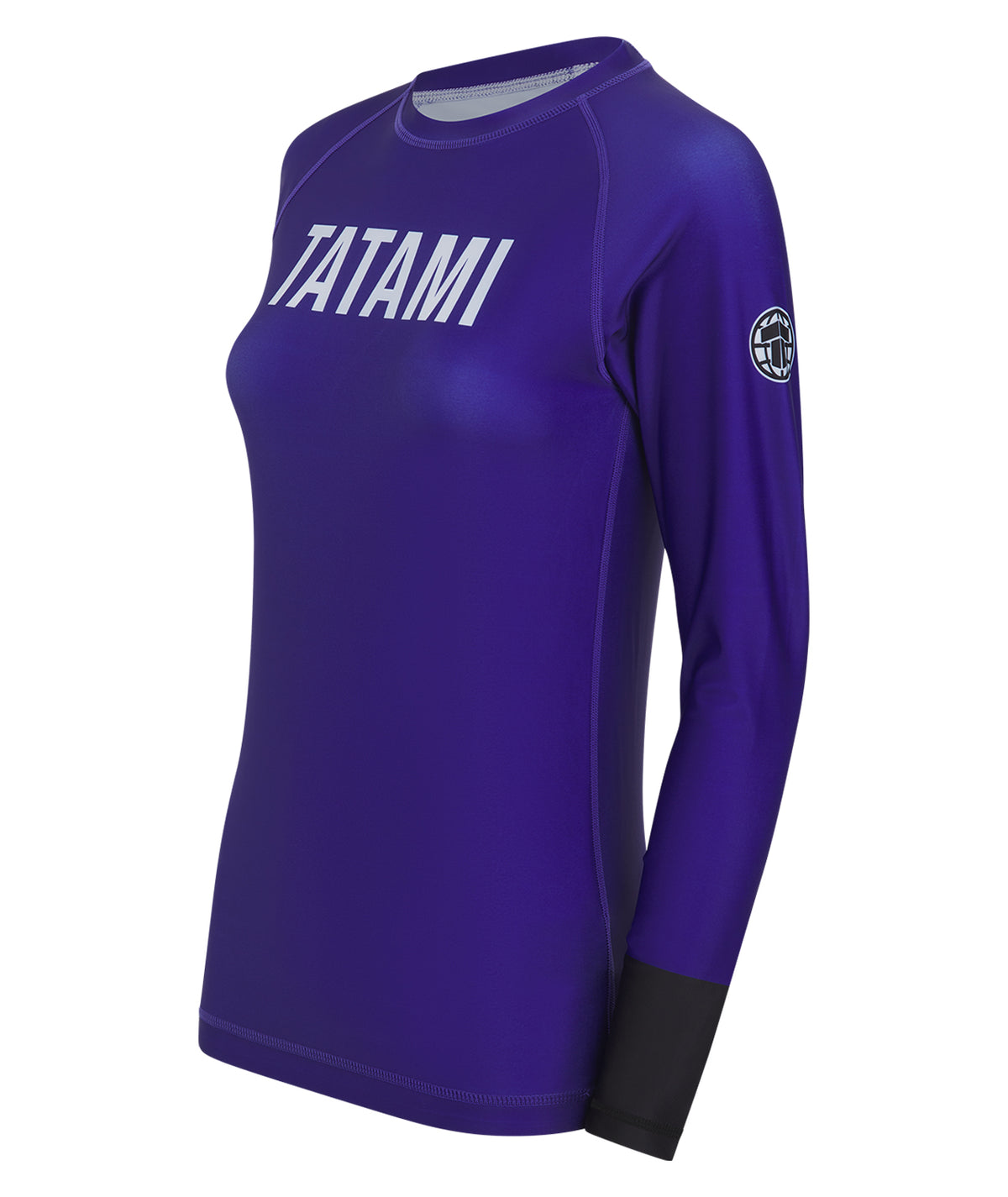 Ladies Helena Ranked Rash Guard - Purple