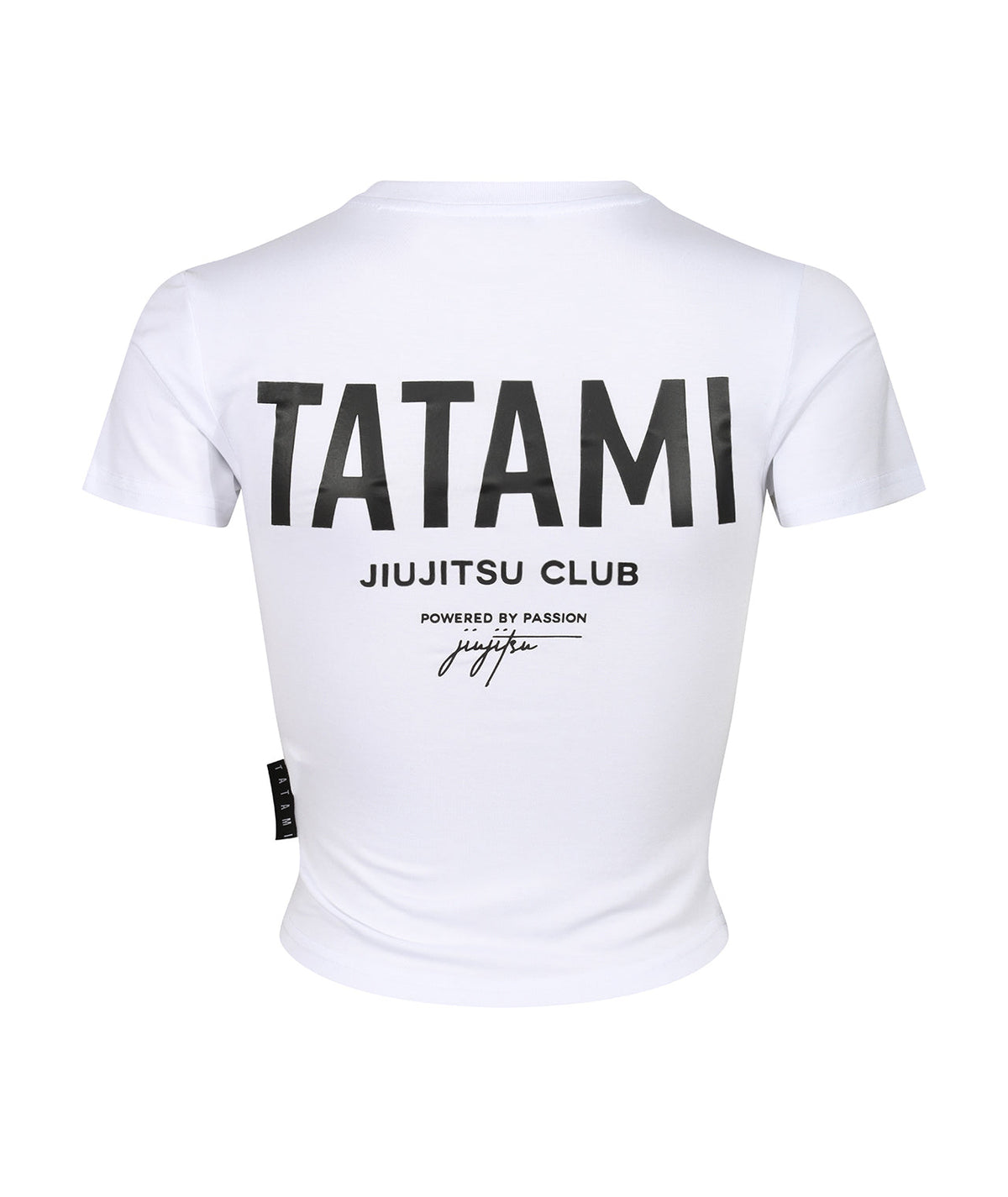 Ladies JJ Club Cropped T-Shirt - White