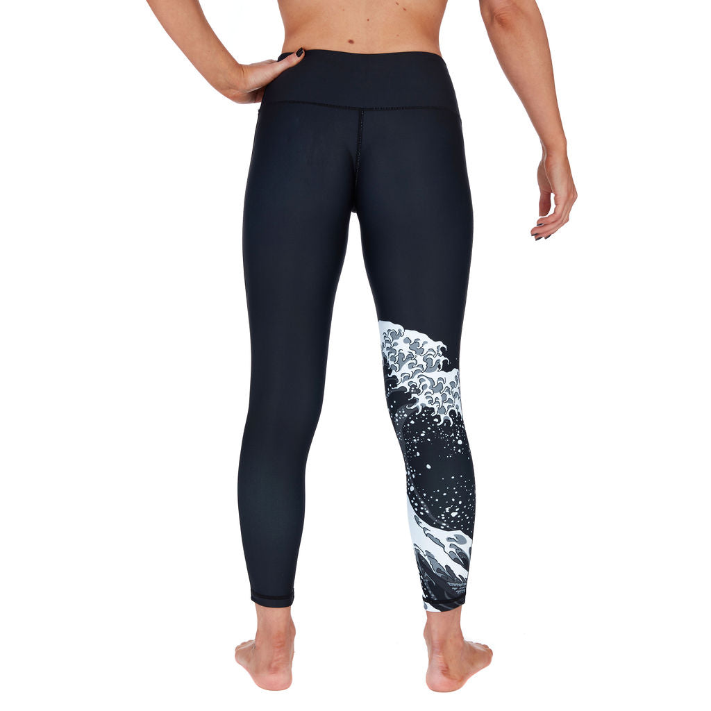 Ladies Kanagawa Spats - Black