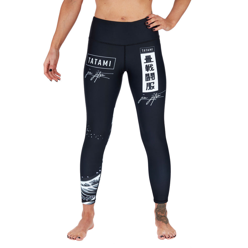 Ladies Kanagawa Spats - Black