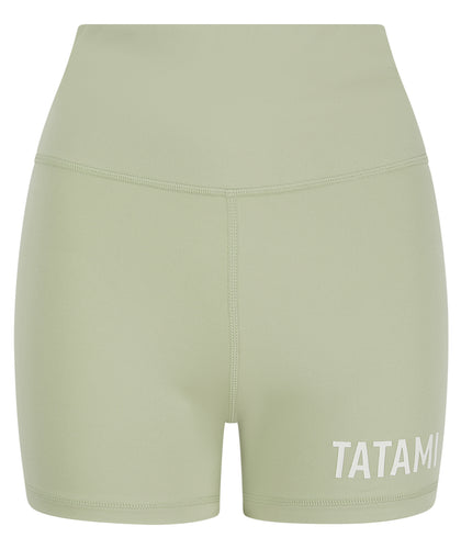 Ladies Luxe Compression Shorts - Sage