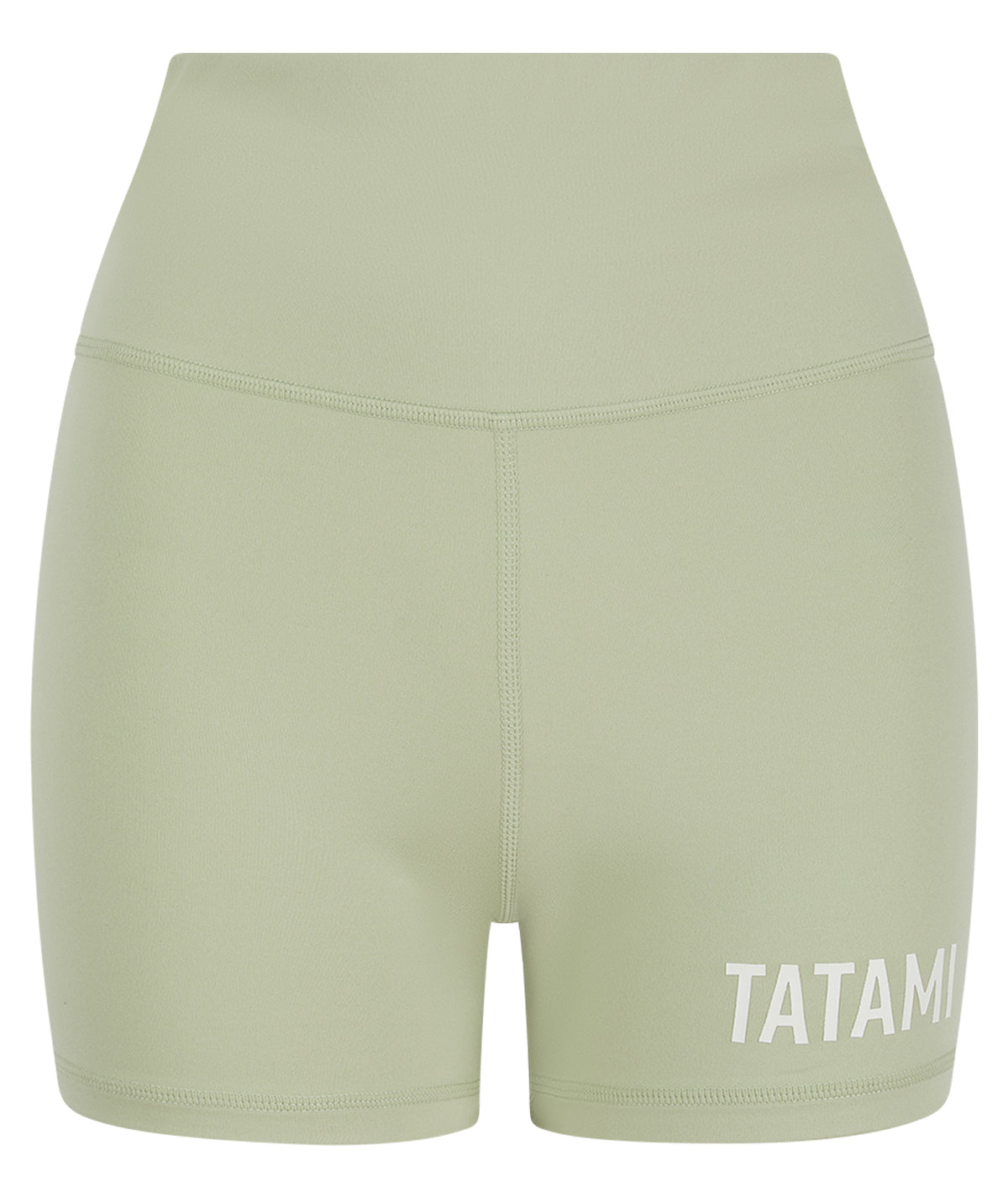 Ladies Luxe Compression Shorts - Sage