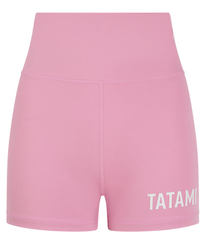 Ladies Luxe Compression Shorts - Blush