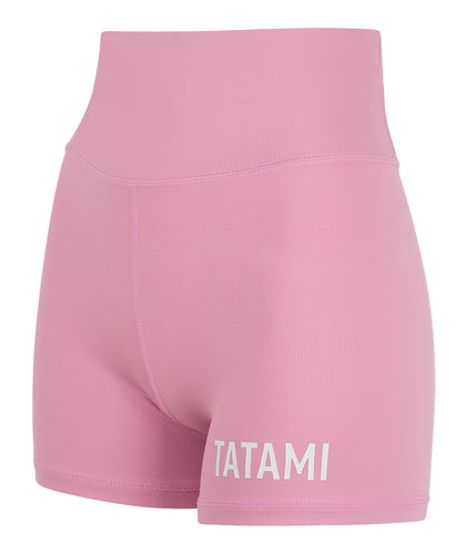 Ladies Luxe Compression Shorts - Blush