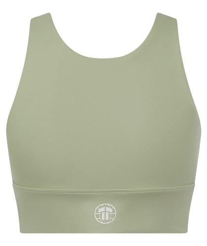 Ladies Luxe Sports Bra - Sage