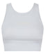 Ladies Luxe Sports Bra - White