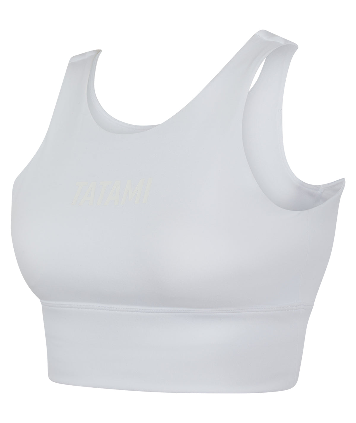 Ladies Luxe Sports Bra - White