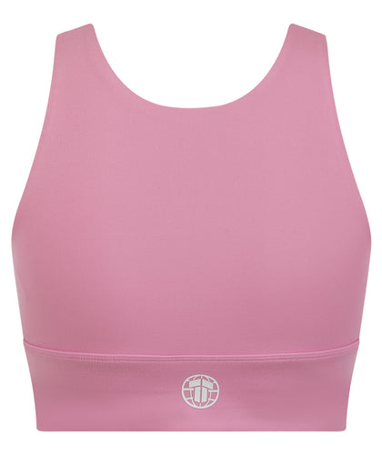 Ladies Luxe Sports Bra - Blush