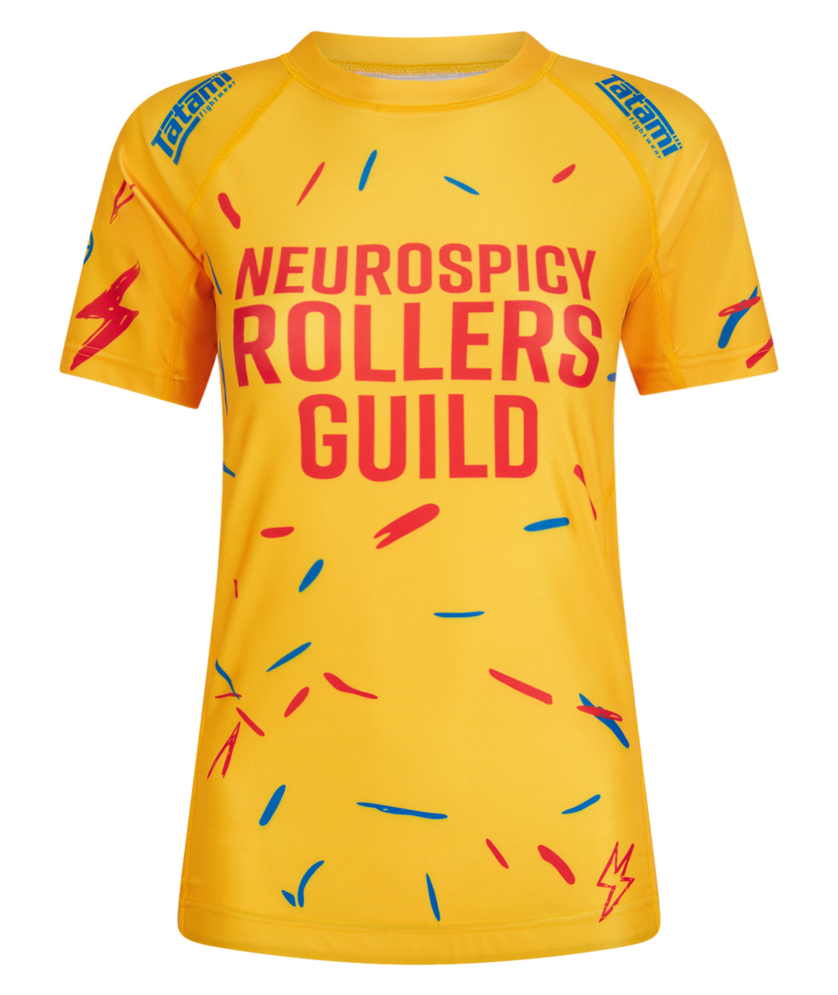 Ladies Autsiders Neurospicy Rash Guard
