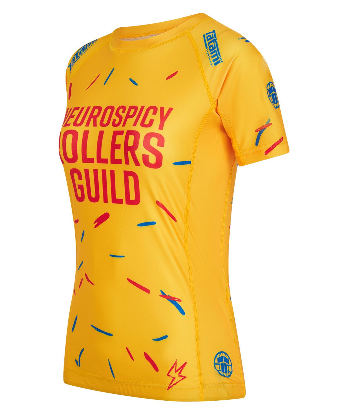Ladies Autsiders Neurospicy Rash Guard